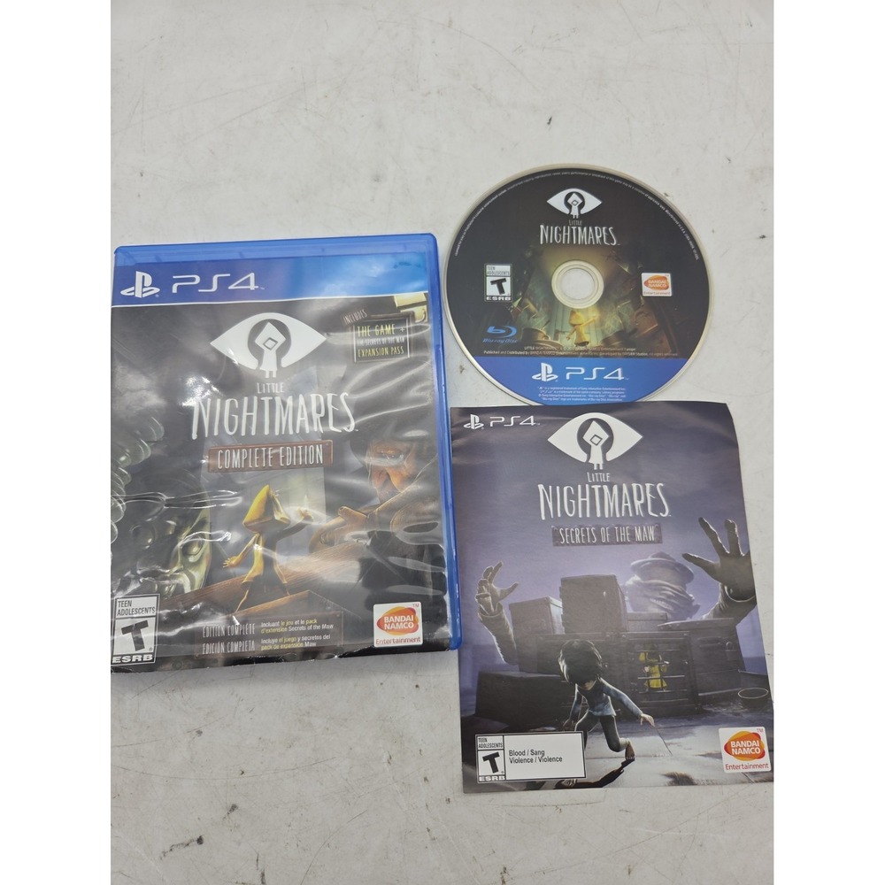 Little Nightmares - Complete Edition - Sony PlayStation 4 CIB Tested Working